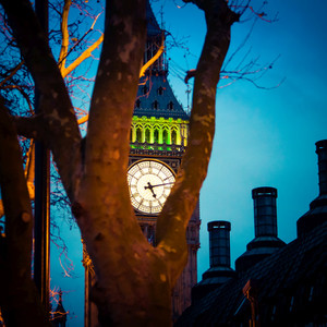 Big Ben at Twilight, London, United Kingdom