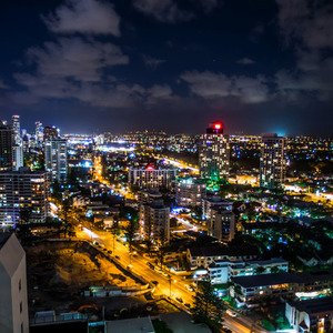 Gold Coast by night