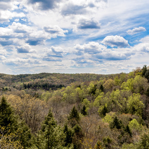 Hocking Hills in Spring, Ohio