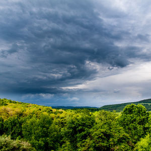 Stormy skies, New York State